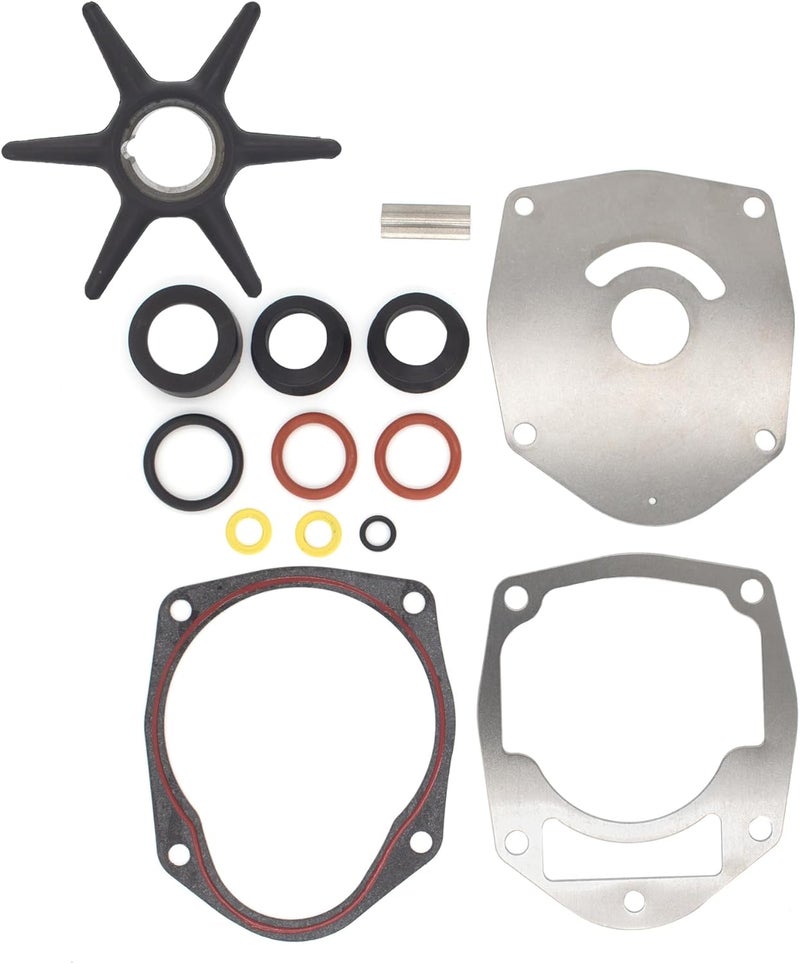 QUICKMARINER QuickMarine 8M0100526 Water Pump Impeller Repair Kit for Mercury Marine Force 30-300 HP Outboard Motors & MerCruiser Alpha 1 Gen 2 Drives Replacement 47-43026Q06 Sierra 18-3265 Boat Engine - Image 5